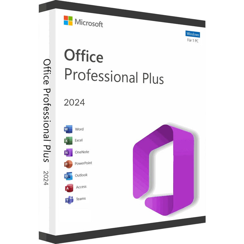 Microsoft Office 2024 Professional Plus  24/7 Versand per E-Mail