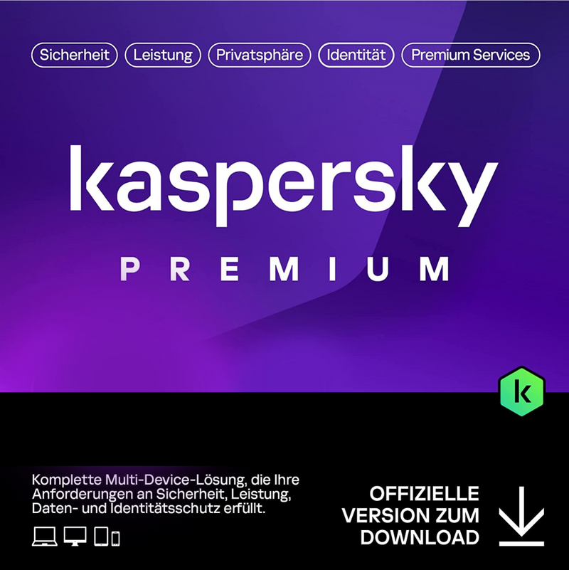 Kaspersky Lab Premium, 3 User, 2 Jahr, ESD (multilingual)