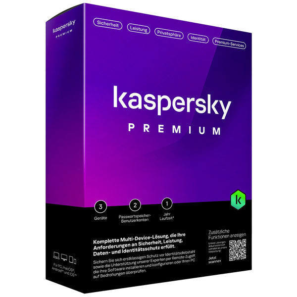 Kaspersky Lab Premium, 10 User, 1 Jahr, ESD (multilingual) (Multi-Device)