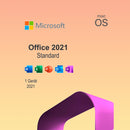 Microsoft Office 2021 Standard Für MAC/Apple  ESD 24/7 Versand per E-Mail