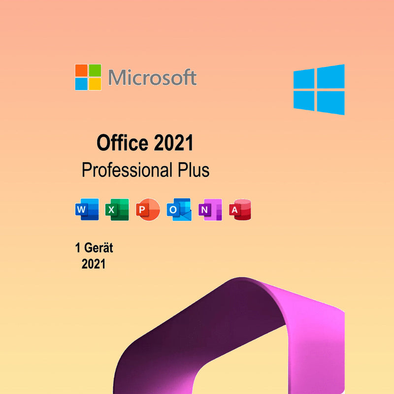 Microsoft Office 2021 Professional Plus Lizenz