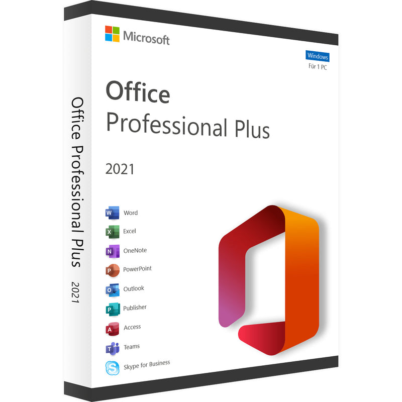 Microsoft Office 2021 Professional Plus Lizenz
