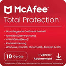 McAfee Total Protection 2024 10-Geräte / 1-Jahr ESD